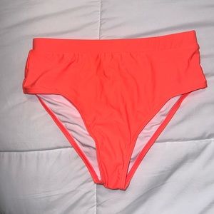 NWOT: Pink Lily Brightest Days Orange Bikini Bottoms
